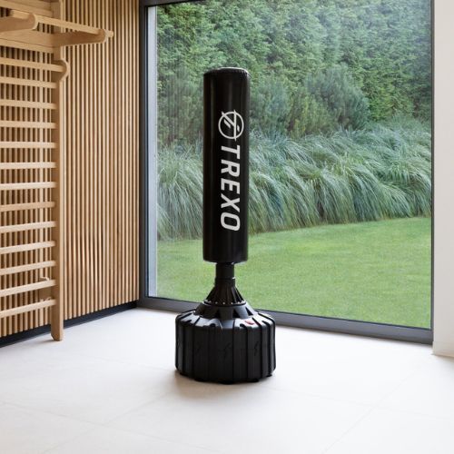 TREXO sacco da boxe SPB-180 nero