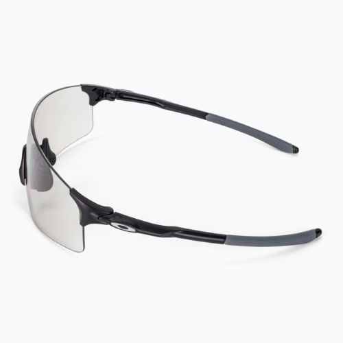 Occhiali da sole Oakley Evzero Blades nero opaco/nero trasparente fotocromatico