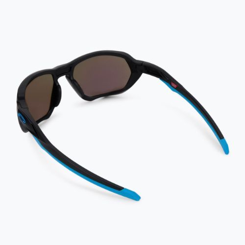 Occhiali da sole Oakley Plazma nero opaco/zaffiro polar
