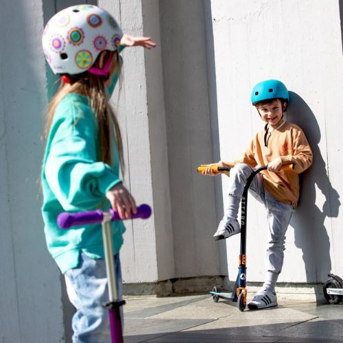 Monopattino freestyle per bambini ATTABO EVO 1.0 blu