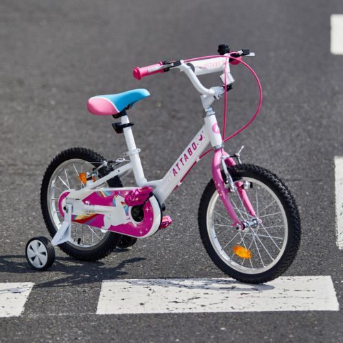 Bicicletta per bambini ATTABO Junior 16" rosa