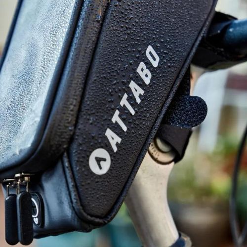 ATTABO ABH-200 borsa porta telefono per bicicletta nera