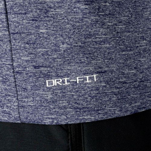 Maniche lunghe da allenamento da uomo Nike Heather midnight navy
