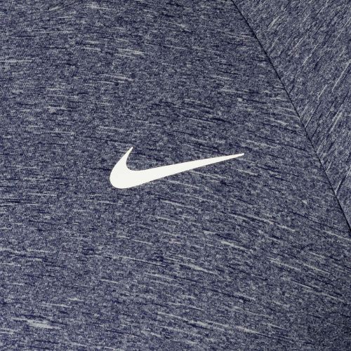 Maniche lunghe da allenamento da uomo Nike Heather midnight navy