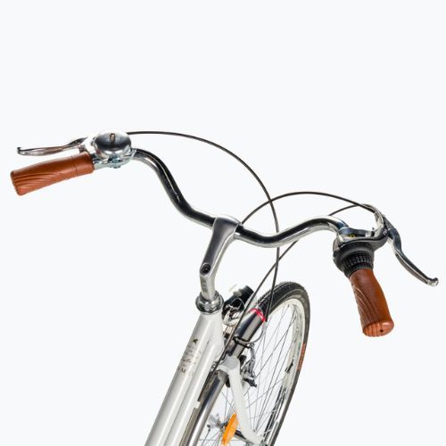 Bicicletta da donna Romet Vintage Eco D bianco