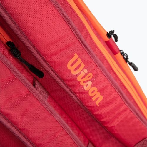 Borsa da tennis Wilson Tour 12 Pack maroon WR8011202001