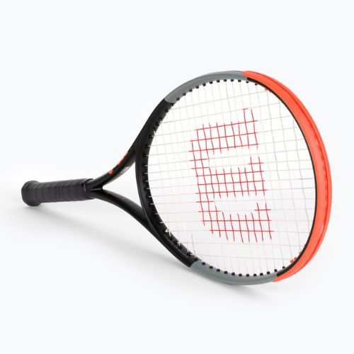Racchetta da tennis Wilson Burn 100 V4.0 nero e arancione WR044710U
