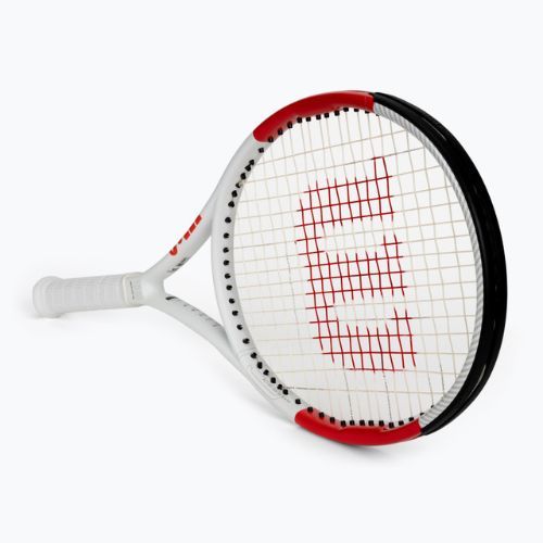 Racchetta da tennis Wilson Six.One Lite 102 CVR rosso e bianco WRT73660U