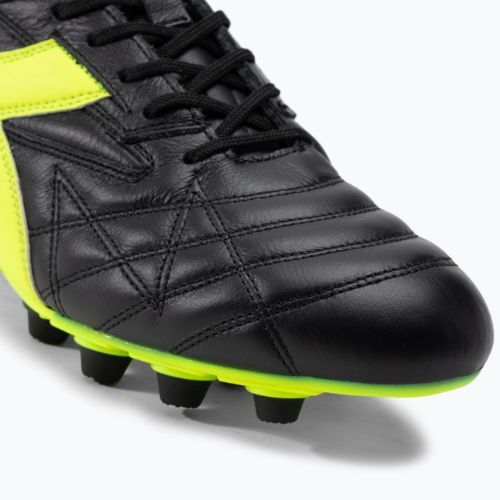 Scarpe da calcio uomo Diadora Match Winner RB Italy LT MDPU nero-verde DD-101.172363-C0004