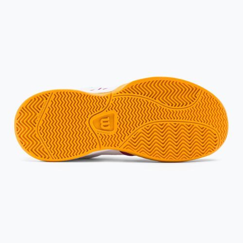 Wilson Kaos K 2.0 Jr scarpe da tennis per bambini bianco e rosa WRS329190