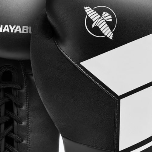 Guanti da boxe Hayabusa S4 Lace Up bianco/nero