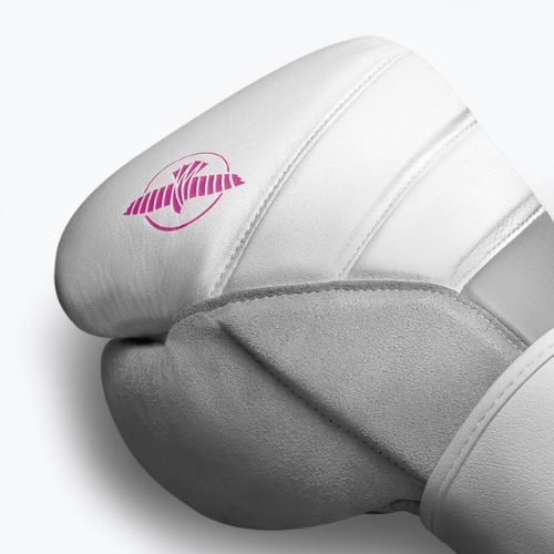 Guanti da boxe Hayabusa T3 bianco/rosa