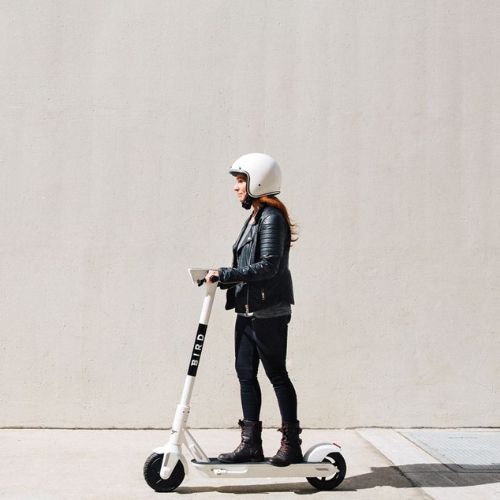 Monopattino elettrico Bird One 9" bianco