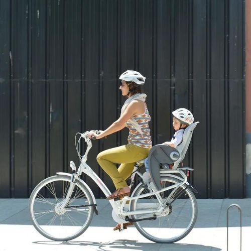 Sella per bicicletta Polisport Wallaby Evolution Deluxe FF grigio/argento