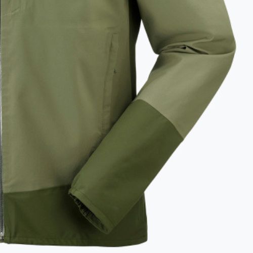 Giacca antipioggia Salomon Outrack 2.5L da uomo, oliva notte/foresta