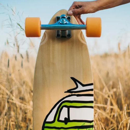 Fish Skateboards Longboard Vanlife