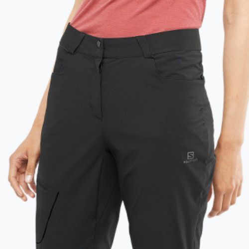 Pantaloni da trekking da donna Salomon Wayfarer nero