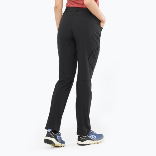 Pantaloni da trekking da donna Salomon Wayfarer nero