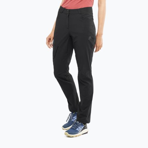 Pantaloni da trekking da donna Salomon Wayfarer nero