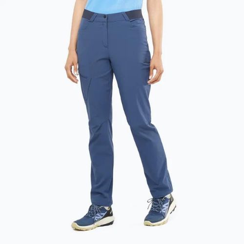 Pantaloni da trekking da donna Salomon Wayfarer in denim scuro