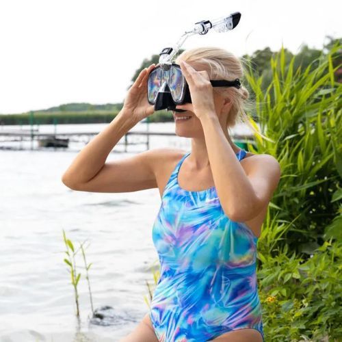 Kit snorkeling AQUASTIC SMFK-01LC nero