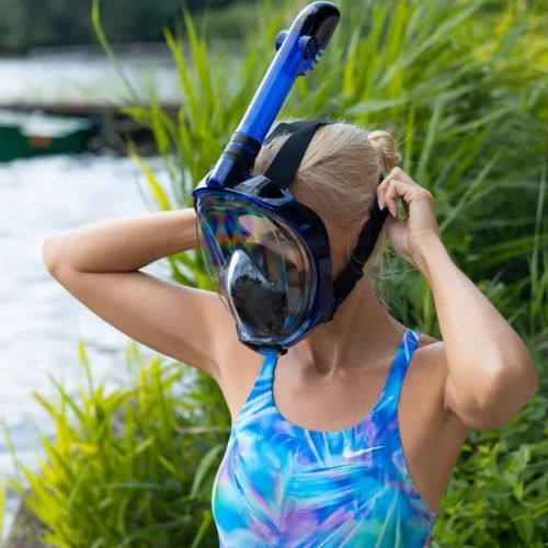 Set da snorkeling AQUASTIC SMFA-01LN blu