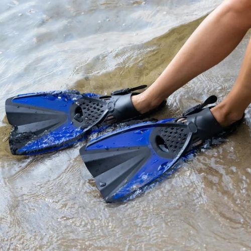 Set da snorkeling AQUASTIC SMFA-01LN blu