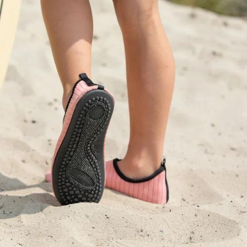 AQUASTIC Aqua BS001 scarpe da acqua rosa