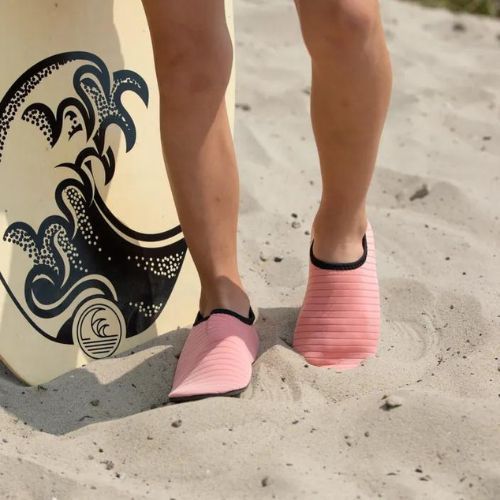 AQUASTIC Aqua BS001 scarpe da acqua rosa