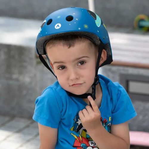 Casco da bicicletta per bambini ATTABO K100 blu