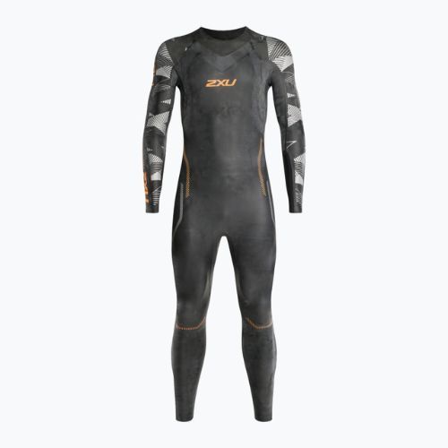 Muta da triathlon da uomo 2XU Propel 2 nero/arancio fizz