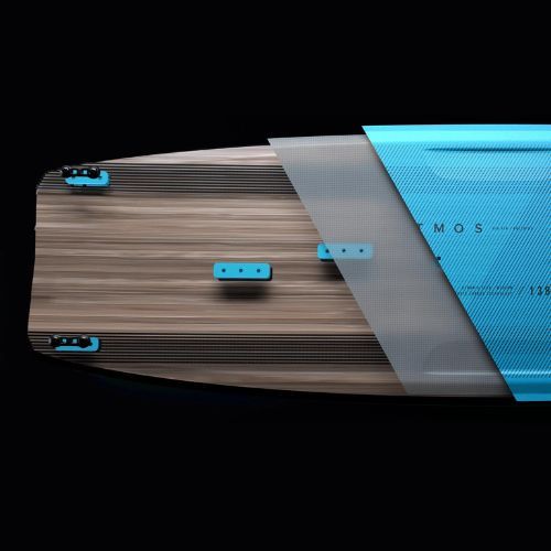 North Kiteboarding Atmos Hybrid 141 cm aqua kiteboard