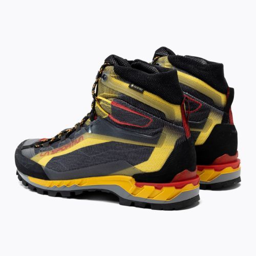 Scarponi da montagna La Sportiva Trango Tech GTX da uomo nero/giallo