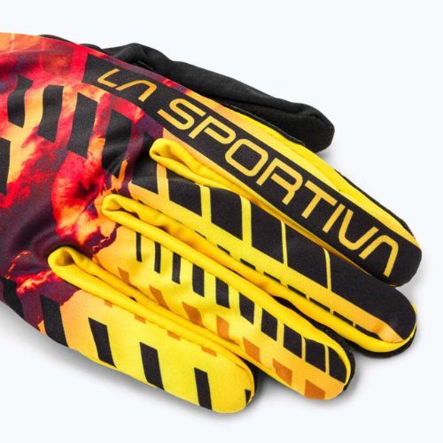 Guanto da sci La Sportiva Skimo Race da uomo nero/giallo