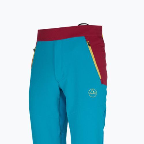 Pantaloni da sci La Sportiva da uomo Karma crystal/sangria