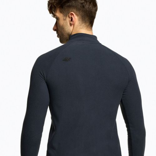 Felpa 4F da uomo BIMP010 blu scuro