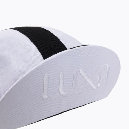 Berretto da ciclismo Luxa Classic Stripe bianco