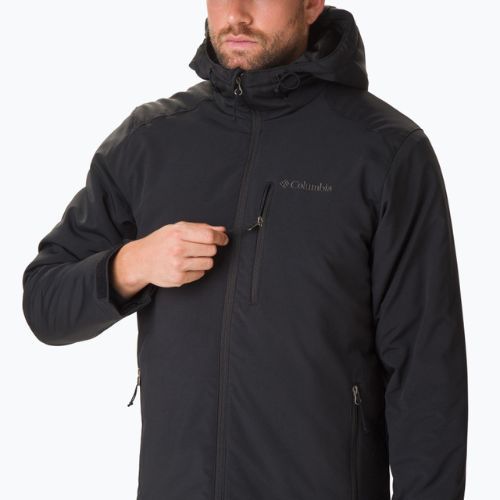 Giacca Columbia Gate Racer Softshell uomo nero