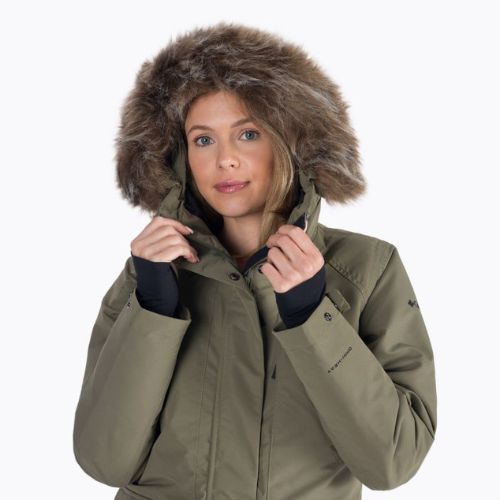 Cappotto invernale donna Columbia Little Si Insulated Parka verde pietra