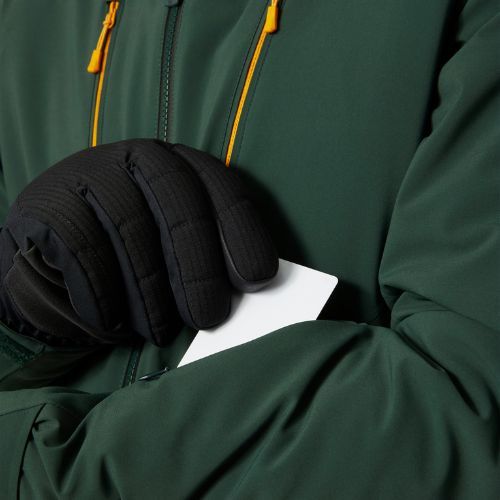Giacca da sci da uomo Helly Hansen Alpha 3.0 abete scuro
