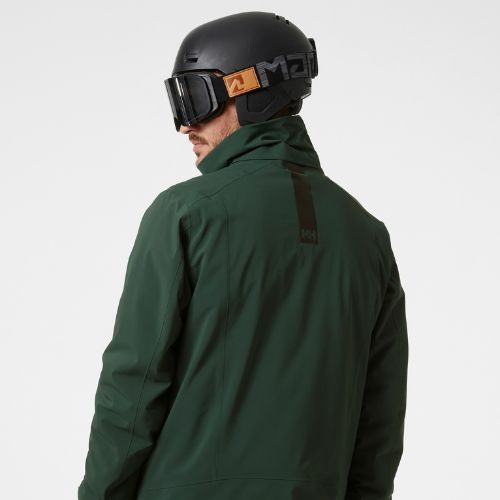 Giacca da sci da uomo Helly Hansen Alpha 3.0 abete scuro