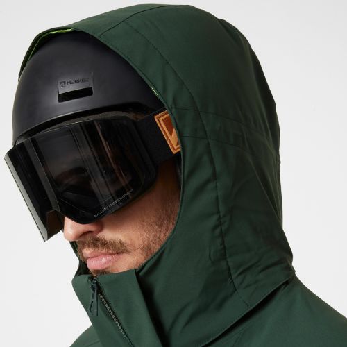 Giacca da sci da uomo Helly Hansen Alpha 3.0 abete scuro