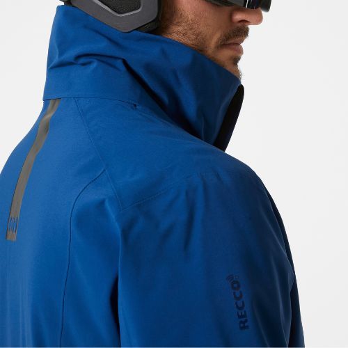 Giacca da sci da uomo Helly Hansen Alpha 3.0 deep fjord