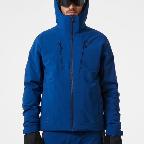 Giacca da sci da uomo Helly Hansen Alpha 3.0 deep fjord
