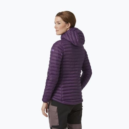 Piumino Helly Hansen da donna Sirdal Insulator con cappuccio ametista