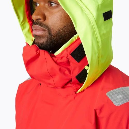 Giacca da vela da uomo Helly Hansen Skagen Offshore alert rosso