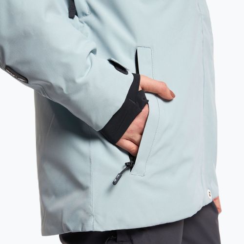 Giacca da snowboard da donna 4F KUDS001 blu chiaro