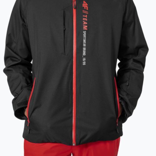 Giacca da sci da uomo 4F KUMN003 nero profondo