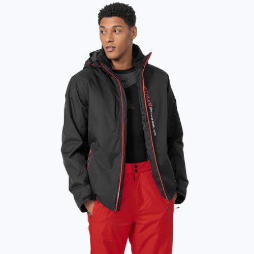 Giacca da sci da uomo 4F KUMN003 nero profondo