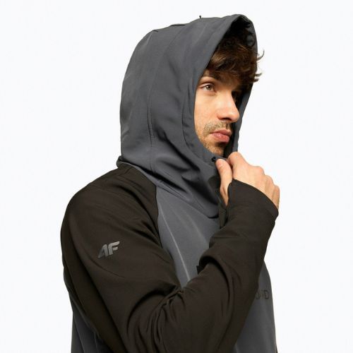Giacca da snowboard da uomo 4F SFM001F antracite